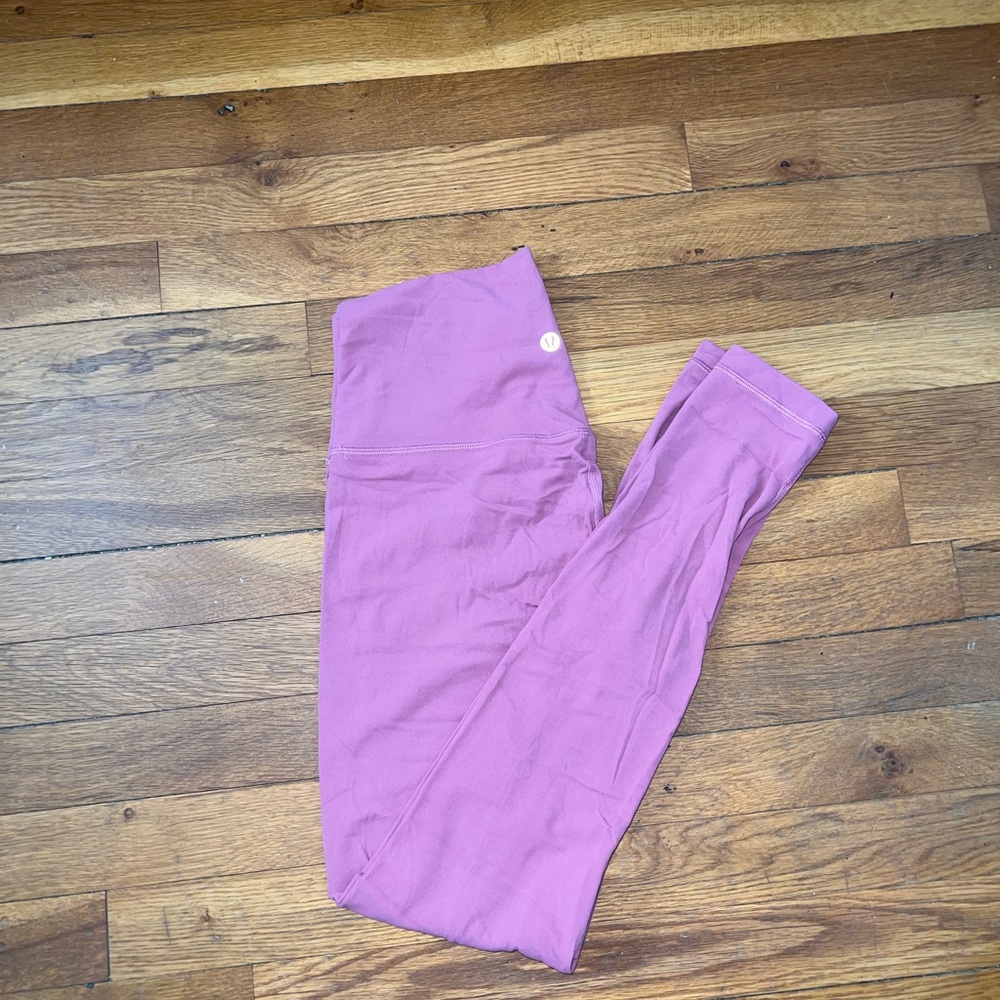 Pink align leggings